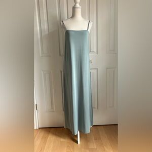 NWT COS Maxi Sleeveless Dress, Light Green, Size Small